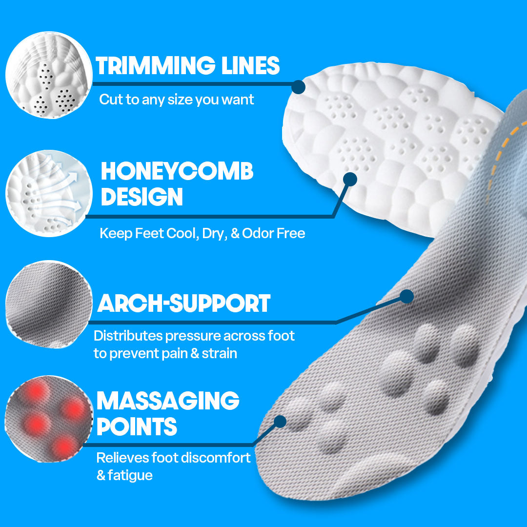 Super Soft Orthopedic Insoles CloudSoles Insoles