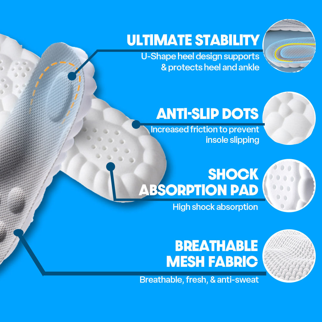 Super Soft Orthopedic Insoles CloudSoles Insoles
